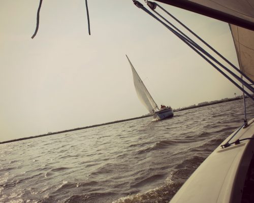 Sailing in Friesland